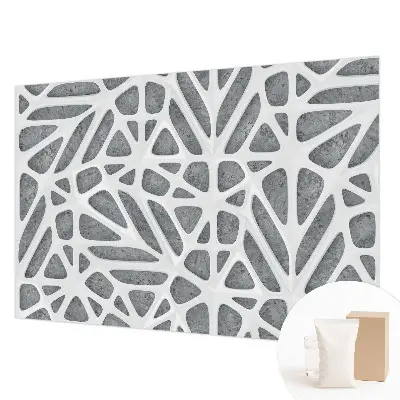 Papier peint photographique sur tissu non tissé Réseau géométrique