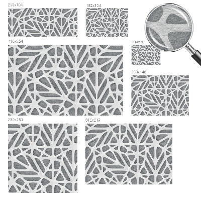 Papier peint panoramique de haute qualité Geometrická sieť