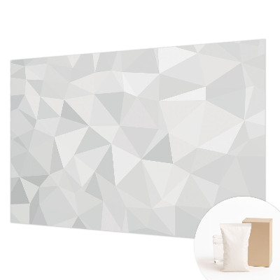 Papier peint panoramique facile à poser avec un motif de mosaïque triangulaire