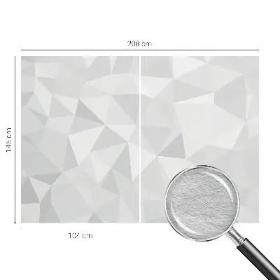 Papier peint intissé imprimé Mosaïque triangulaire