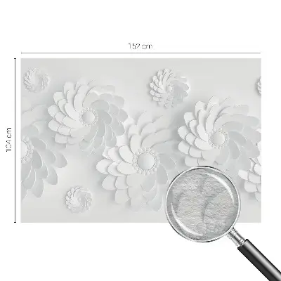 Papier peint photographique intissé élégance florale