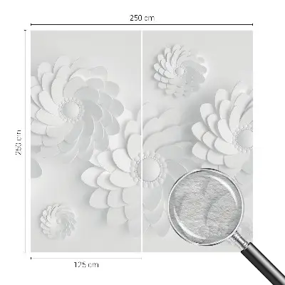 Papier peint photographique intissé élégance florale