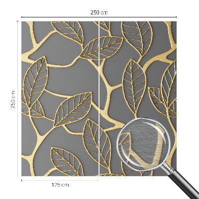 Tapisserie murale Elegantné listy