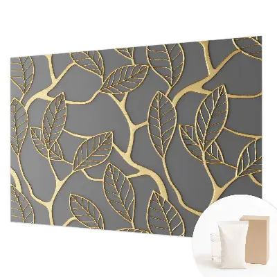 Papier peint photographique sur tissu non tissé Feuilles élégantes