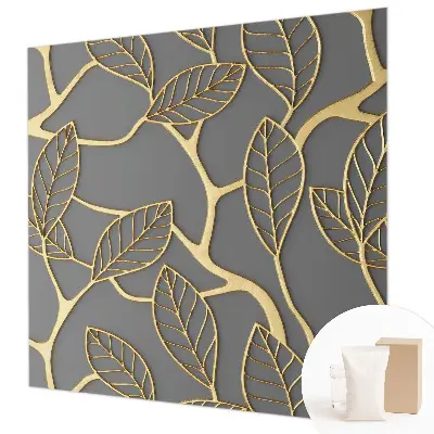 Papier peint photographique sur tissu non tissé Feuilles élégantes