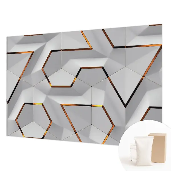 Papier peint intissé Motifs tridimensionnels