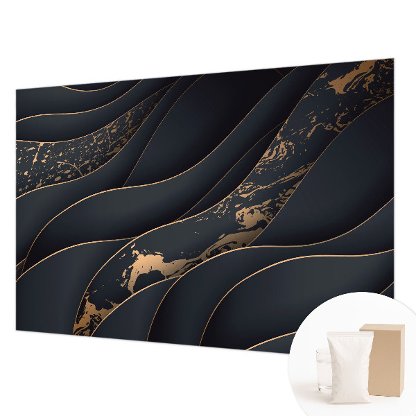 Papier peint salon moderne Elegantné vlny