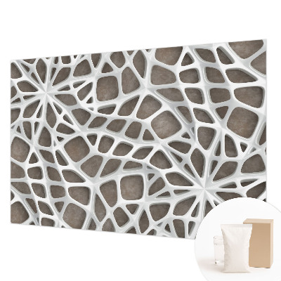Papier peint chambre moderne Geometrická sieť