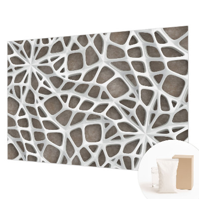 Papier peint chambre moderne Geometrická sieť