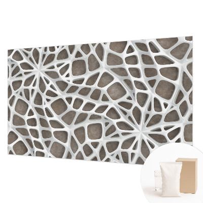 Papier peint chambre moderne Geometrická sieť