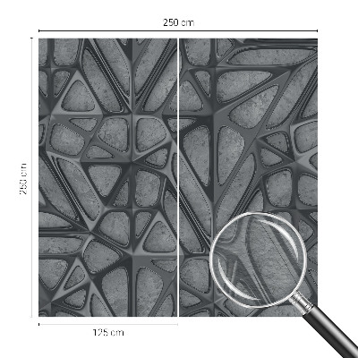 Tapisserie panoramique Geometrické vzory
