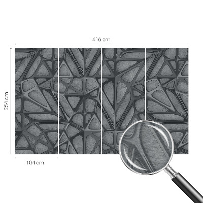Tapisserie panoramique Geometrické vzory