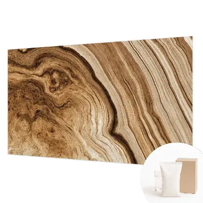 Papier peint photo imprimé sur tissu non tissé Grain de bois