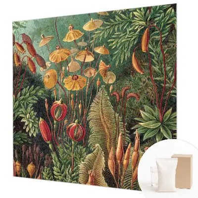 Papier peint intissé imprimé jardin exotique