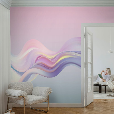 Papier peint panoramique enfant Farebné vlny