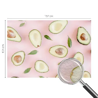 Papier peint photographique sur tissu non tissé Composition de l'avocat