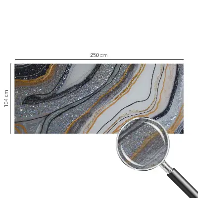 Papier peint photo grand format pour le mur vagues de pierre