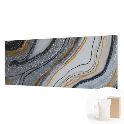 Papier peint photo grand format pour le mur vagues de pierre