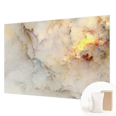 Papier peint intissé imprimé paysage coloré