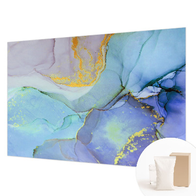 Poster mural panoramique avec des formes aquarelle