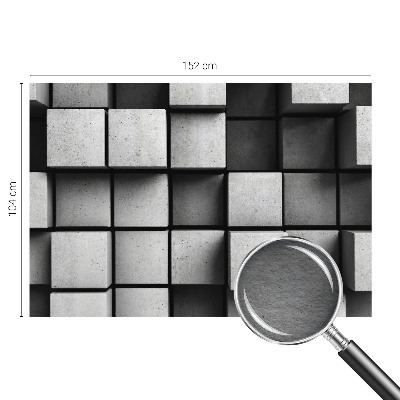 Décoration murale panoramique intissé Geometrické kocky