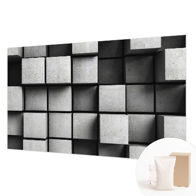 Décoration murale panoramique intissé Geometrické kocky