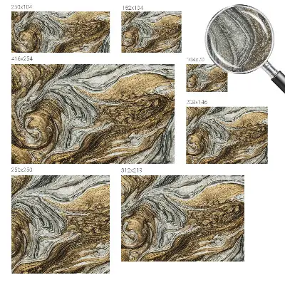 Papier peint photographique sur tissu non tissé tourbillons abstraits