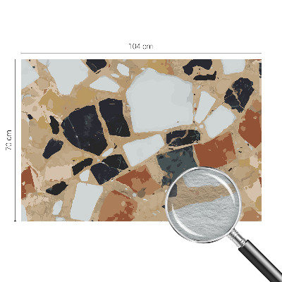 Papier peint chambre moderne Rustikálne kamene