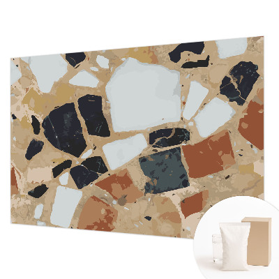 Papier peint chambre moderne Rustikálne kamene