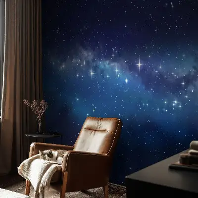 Papier peint intissé imprimé Nuit étoilée