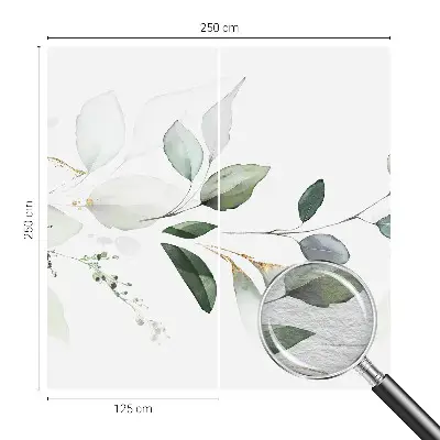 Papier peint photo grand format pour le mur Feuilles vertes