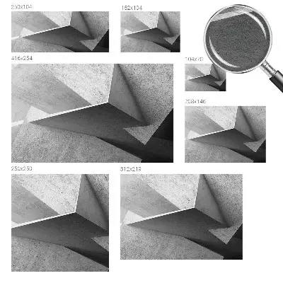 Papier peint photo sur tissu non tissé Structures géométriques