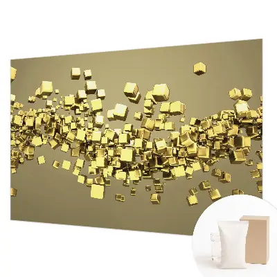 Papier peint photo imprimé sur tissu non tissé Cubes créatifs