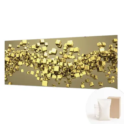 Papier peint photo imprimé sur tissu non tissé Cubes créatifs