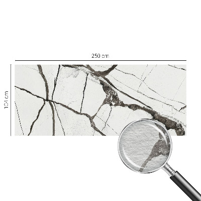 Papier peint photographique salon avec un motif de fissures marbrées
