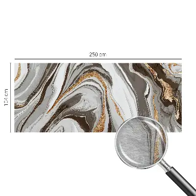 Papier peint photo grand format pour le mur tourbillons de marbre