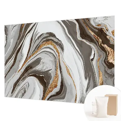 Papier peint photo grand format pour le mur tourbillons de marbre
