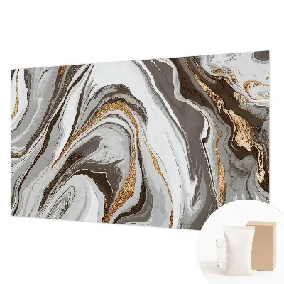 Papier peint photo grand format pour le mur tourbillons de marbre