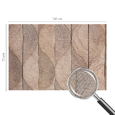 Tapisserie murale Vlny dreva