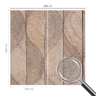 Tapisserie murale Vlny dreva