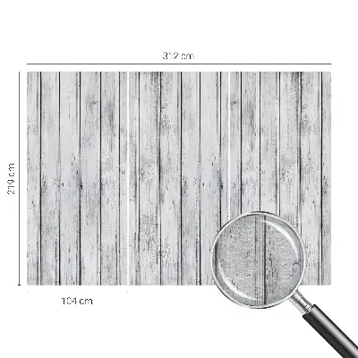 Papier peint photographique sur tissu non tissé planches de bois