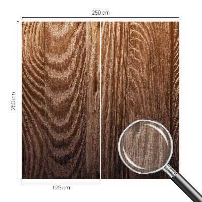 Papier peint chambre moderne Drevené krúžky