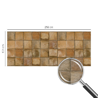 Tapisserie panoramique Rustikálna mozaika