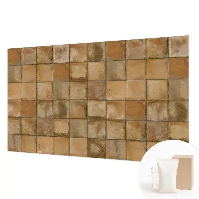 Papier peint photo sur tissu non tissé mosaïque rustique