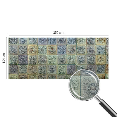 Papier peint panoramique sur mesure Geometrické dlaždice