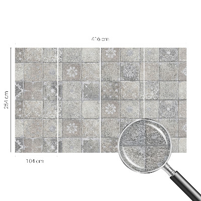 Papier peint panoramique chambre adulte Jemné vzory