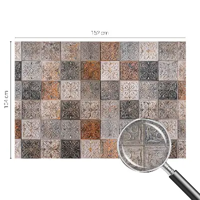 Papier peint photographique sur tissu non tissé Carreaux décoratifs