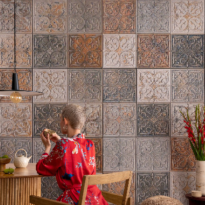 Papier peint panoramique chambre Ornamentálne dlaždice