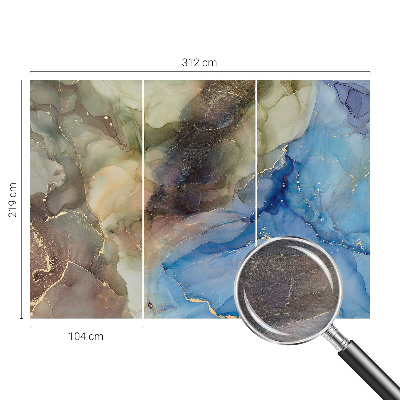 Papier peint panoramique tendance Farebný abstrakt