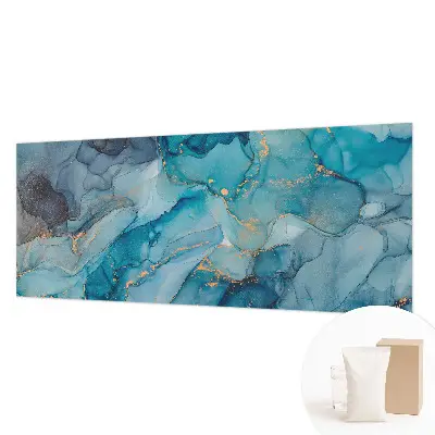 Papier peint photographique intissé Abstraction bleue